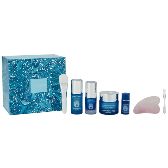 Omrovicza Christmas Set Blue Diamond Cabinet Collection