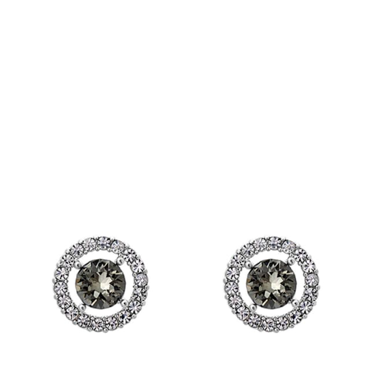 Miss Miranda Earrings - Black diamond