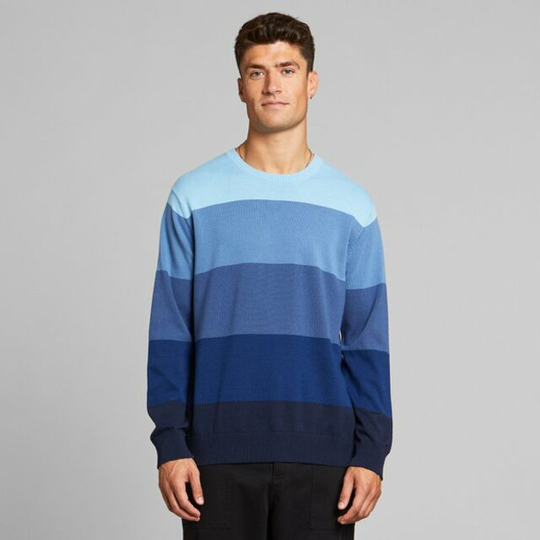Sweater Mora Stripe Blue