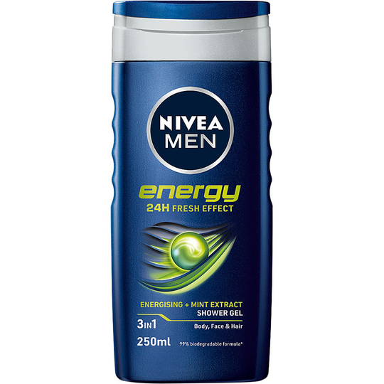 MEN Shower Gel, 250 ml Nivea Dusch & Bad