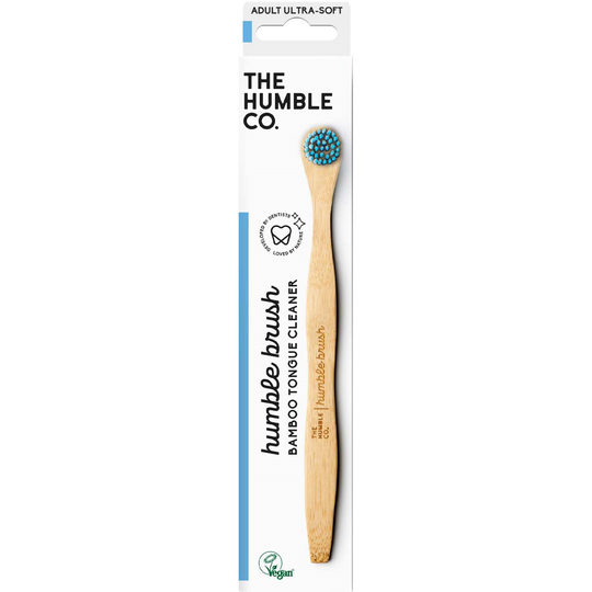 Humble Brush Humble Tongue Scraper Ultra-Soft Blue