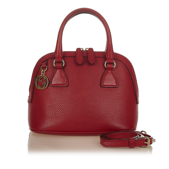 Gucci Dome Leather Satchel
