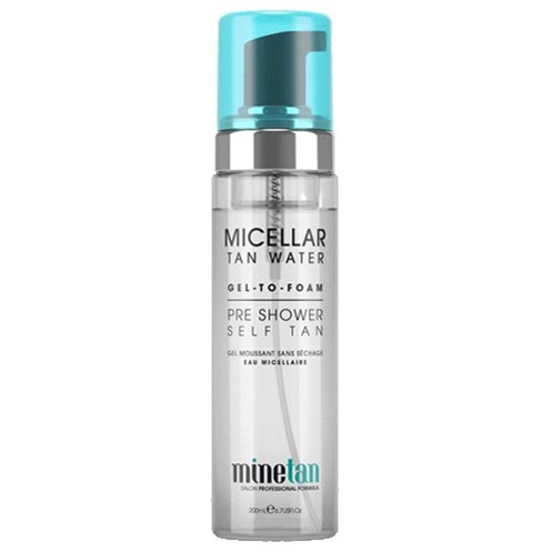 MineTan Micellar Water Tan water Gel to Foam 200 ml
