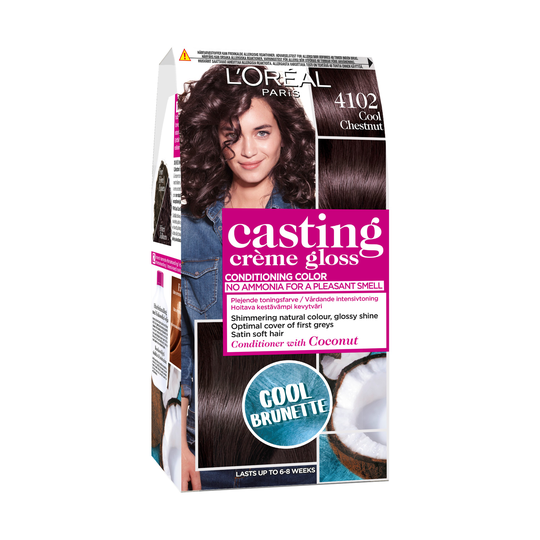 Loreal Paris Casting Crème Gloss 4102 Cool Chestnut