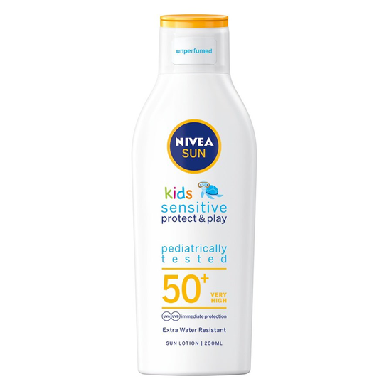 NIVEA Sun Kids Protect & Sensitive Lotion SPF50+ 200 ml
