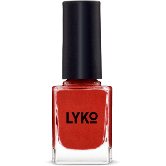 LYKO Nail Polish Metallic Red 021