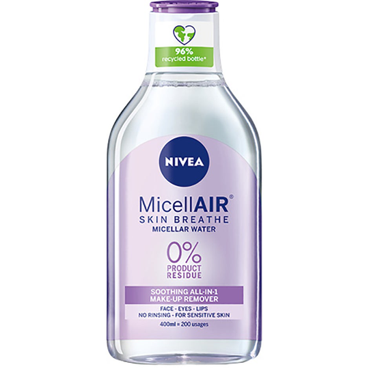 Micellair Water Sensitive Skin, 400 ml Nivea Ansiktsrengöring