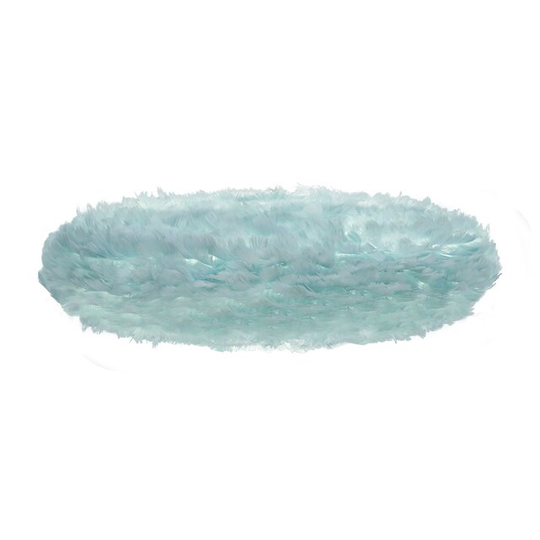 Lampskärm Eos Esther Large Light Blue Ø 75 X 49 Cm