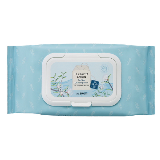 The Saem Healing Tea Garden Tea Tree Cleansing Tissue Toallitas Limpia