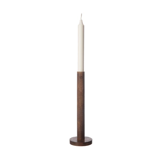 Ljusstake i trä 25 cm