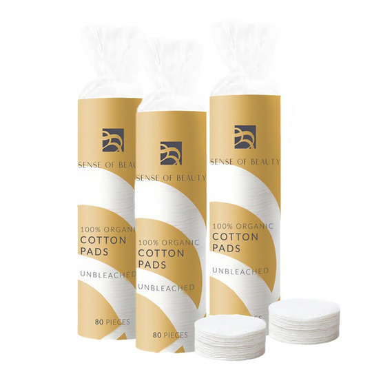 Organic Cotton Pads, Sense Of Beauty Hudvård