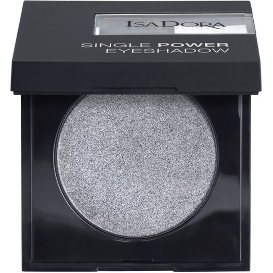 Isadora Single Power Eyeshadow Silver Chrome
