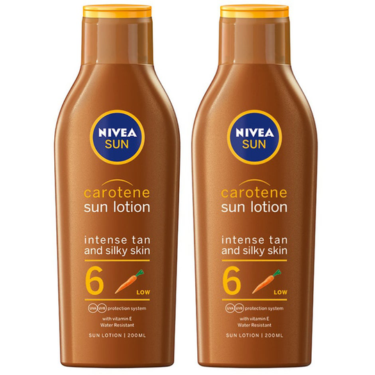 Deep Tan Carotene Sun Lotion Duo, Nivea Hudvård