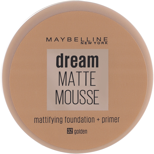 Maybelline New York Dream Matte Mousse Foundation 032 Gold