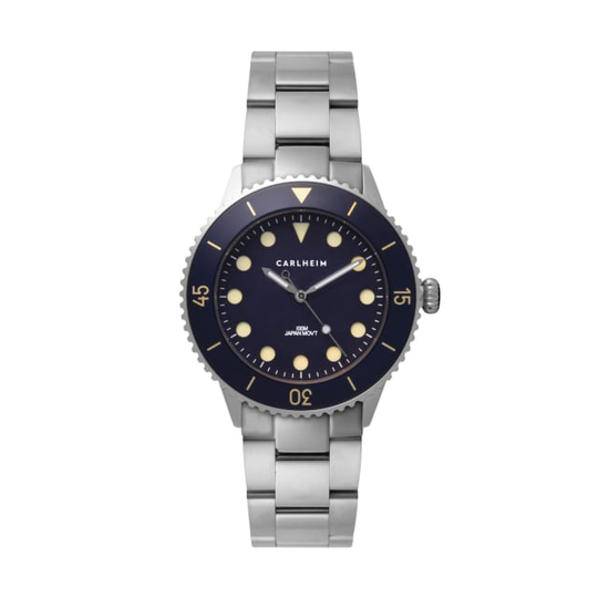 Diver 40mm - Grön - Link - Klockor