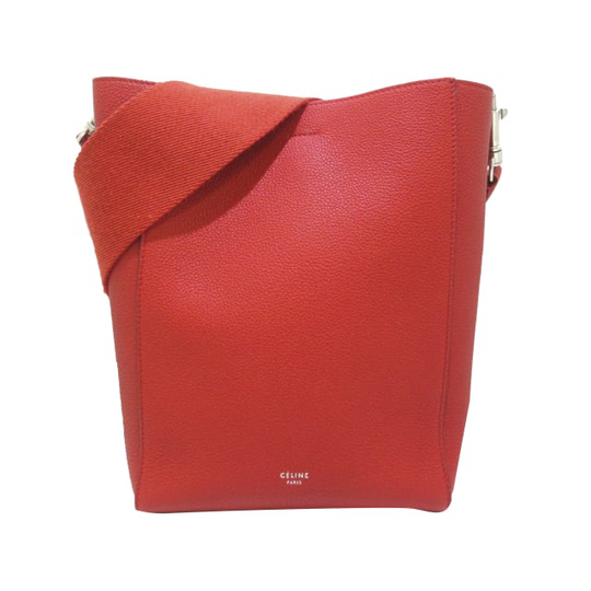 Celine Small Sangle Seau Leather Shoulder Bag