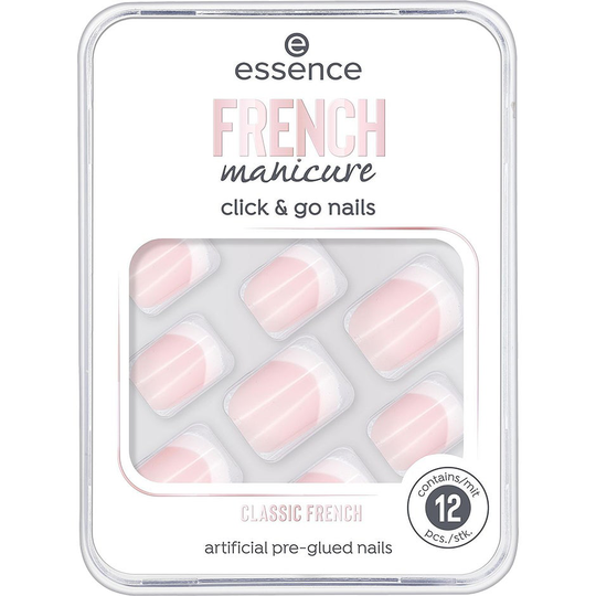 French Manicure Click & Go Nails, essence Nagelvård