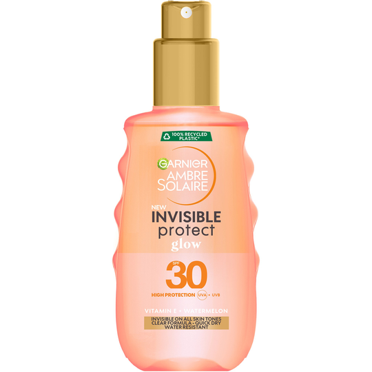 Garnier Ambre Solaire Invisible Protect Glow SPF 30 150 ml