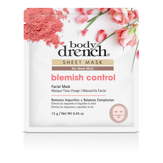 BodyDrench Blemish Control No-Mess Mud Sheet Mask