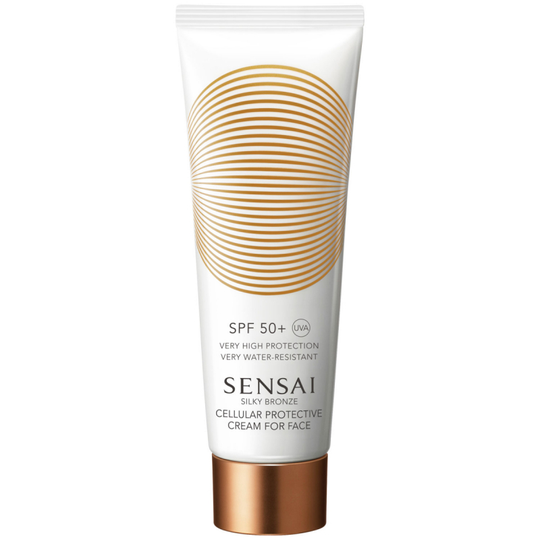 Sensai Silky Bronze Cellular Protective Cream For Face Spf 50+ (50ml)