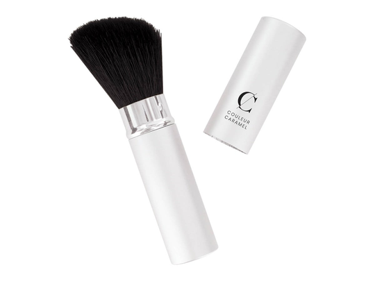 Retractable Blush/Powder Brush, Couleur Caramel Foundation & Puder