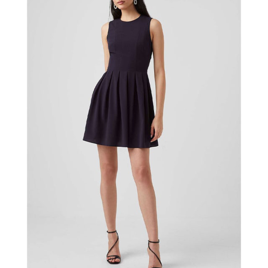 Adina Courtney Crepe Sleeveless Dress