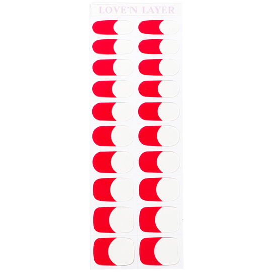 Love'n Layer 21´Essential Layers French Manicure Layers Lady Red