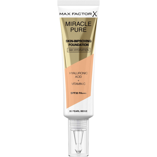 Max Factor Miracle Pure Skin-Improving Foundation 35 Åearl Beige