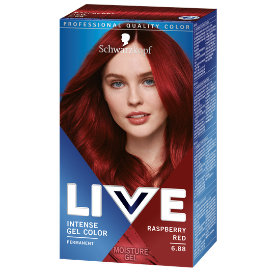Schwarzkopf LIVE Intense Gel Color 6.88 Raspberry Red