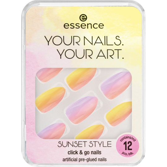 essence Sunset Style Click & Go Nails