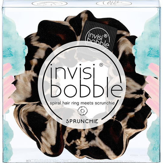 Sprunchie True Black, Invisibobble Hårsnoddar