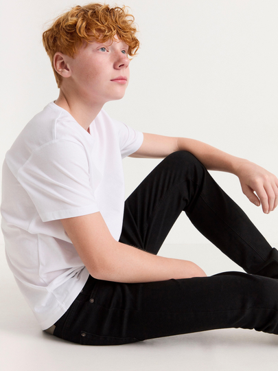 SAM Superstretchiga jeans med slim fit och normalhög midja