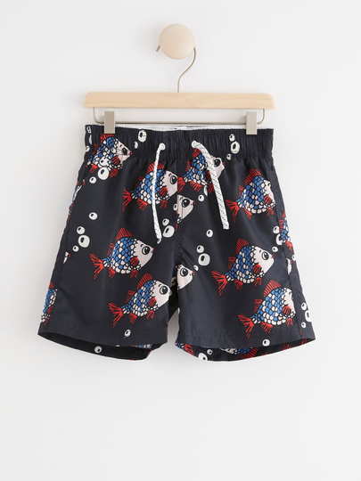 Badshorts med fiskar