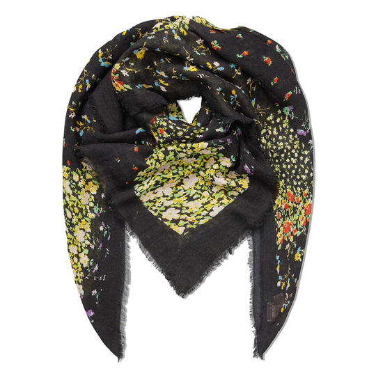 Zinnia Coca Scarf Black, Becksöndergaard Halsdukar & Sjalar