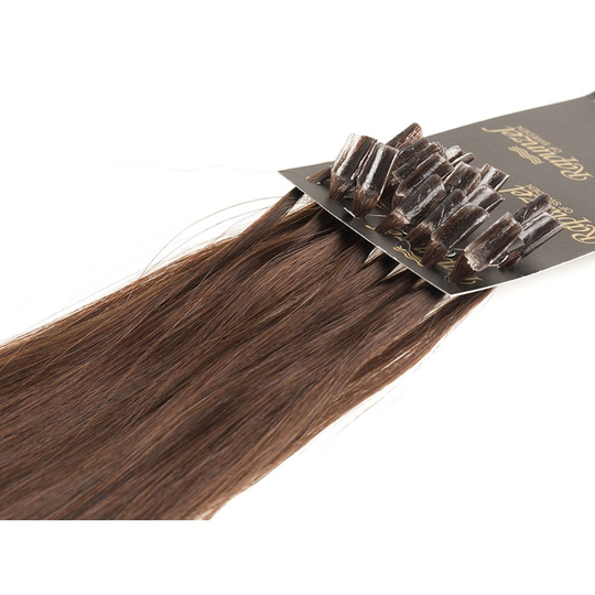 Rapunzel of Sweden Nail Hair Nail Hair Premium Straight 2.2 Coffee Br