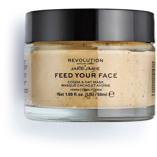 Revolution Skincare Jake Jamie Cocoa & Oat Moisturising Face Mask 50