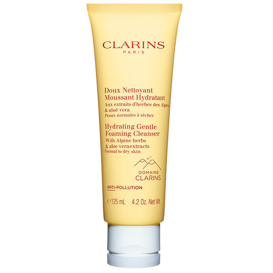 Hydrating Gentle Foaming Cleanser, 125 ml Clarins Ansiktsrengöring