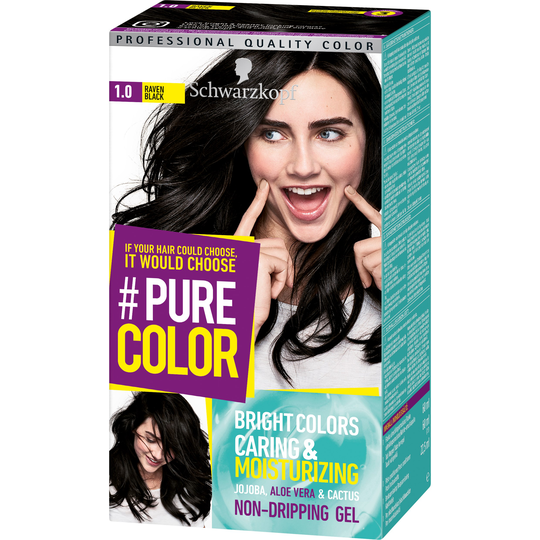 Schwarzkopf Pure Color 1.0 1.0 Raven Black