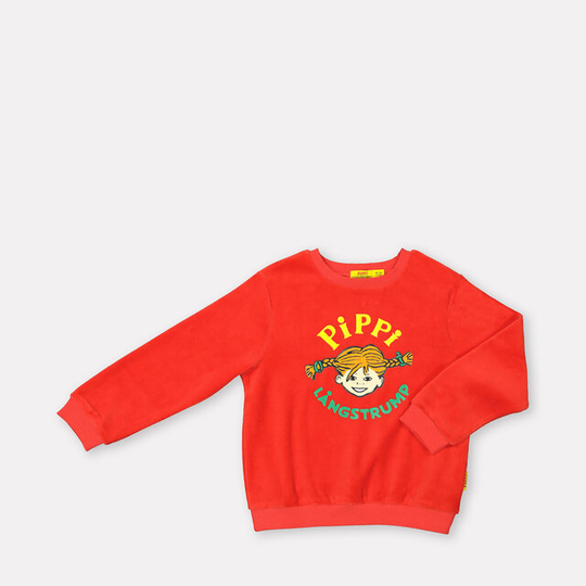 Sweatshirt med Pippi-motiv LYCKA