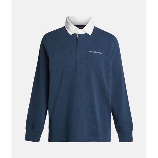 M Rugby Shirt-Blue Steel