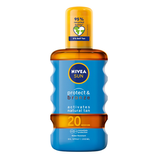 NIVEA Sun Tan Activating Protecting Oil SPF20 200 ml