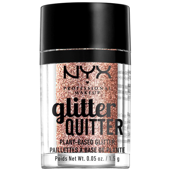 NYX PROFESSIONAL MAKEUP Glitter Quitter Plant Based Glitter Bronze