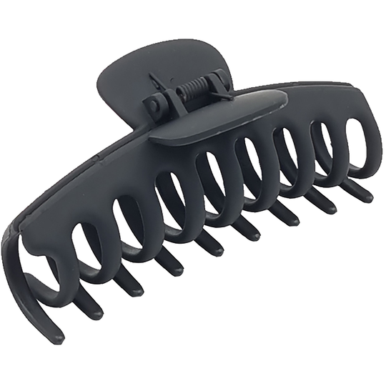 LYKO Hair Clip Rubberized 11 cm Black