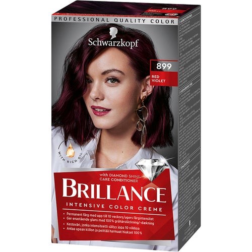 Schwarzkopf Brillance Hair Color 899 Red Violet