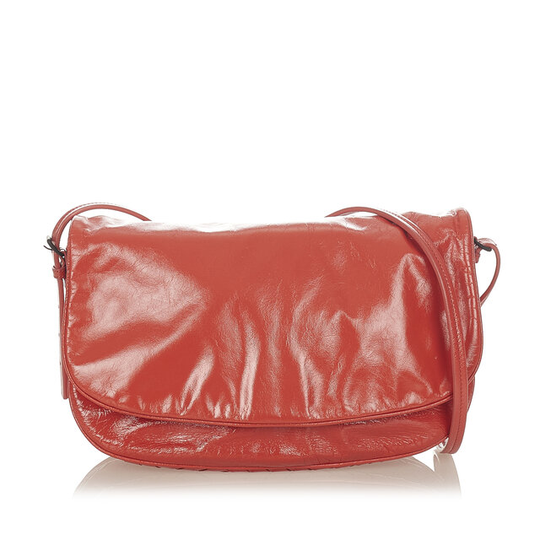 Bottega Veneta Intrecciato Leather Crossbody Bag