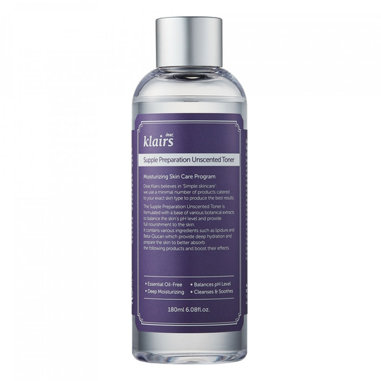 Supple Preparation Facial Toner Unscenced, 180 ml Klairs Ansiktsvatten