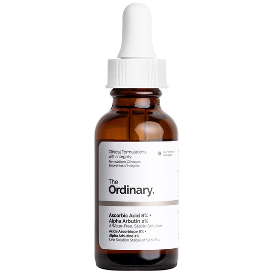 Ascorbic Acid 8% + Alpha Arbutin 2%, 30 ml The Ordinary Ansiktsserum