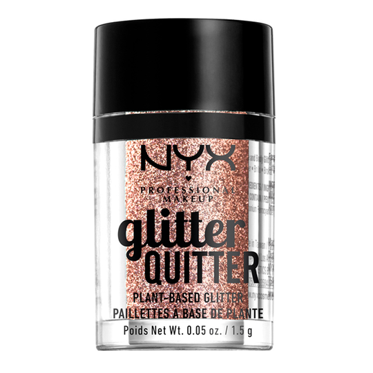 NYX Professional Makeup Glitter Quitter Plant Based Glitter Bronze