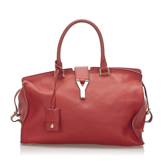Ysl Cabas Chyc Leather Handbag