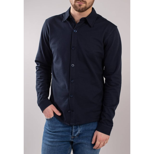 Gerard Polo Pique Shirt - Dark Blue